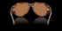DOLCE & GABBANA 0DG4504 58 Striped Brown W/brown Accessories